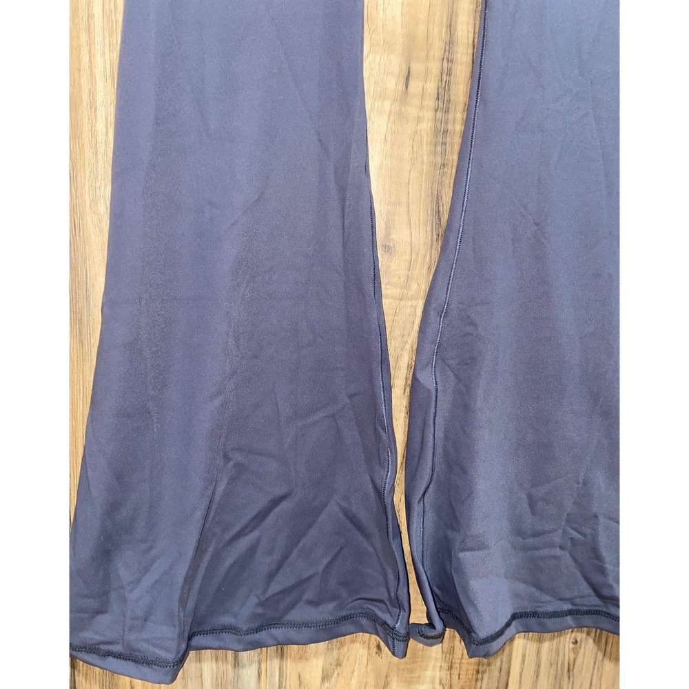 Sunzel Flare Leggings, Crossover Yoga Pants, X Small, Dark Gray - Picture 4 of 10